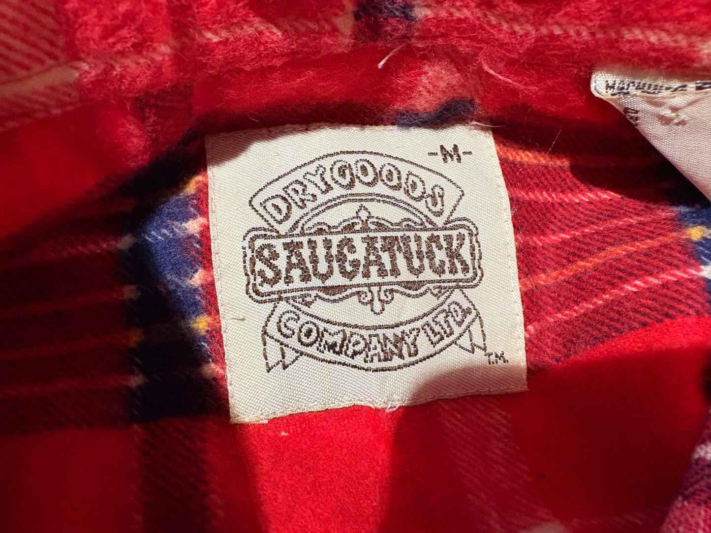 Dry Goods Saugatuck Western Flannel Shirt - Red Size Medium