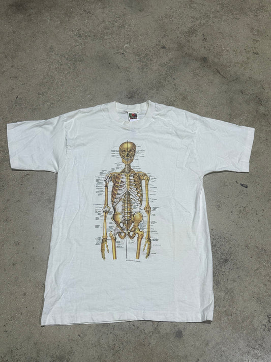 Anatomical Tee - White Size Large
