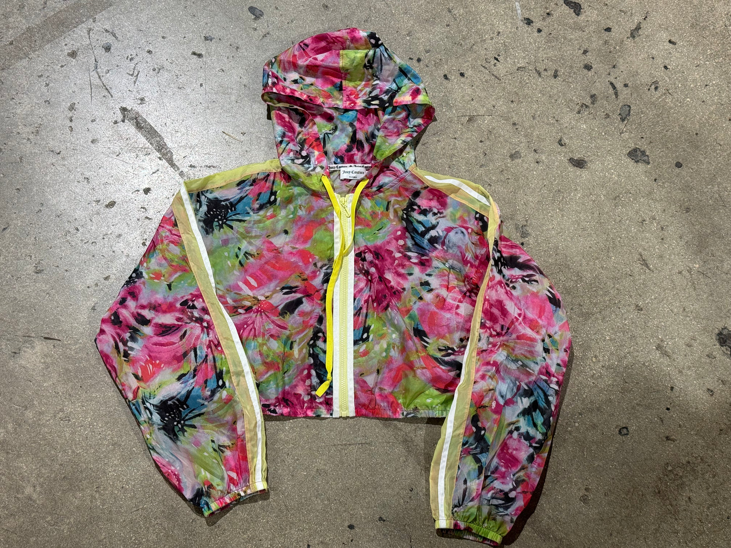 Juicy Couture Lightweight Floral Jacket Size XL