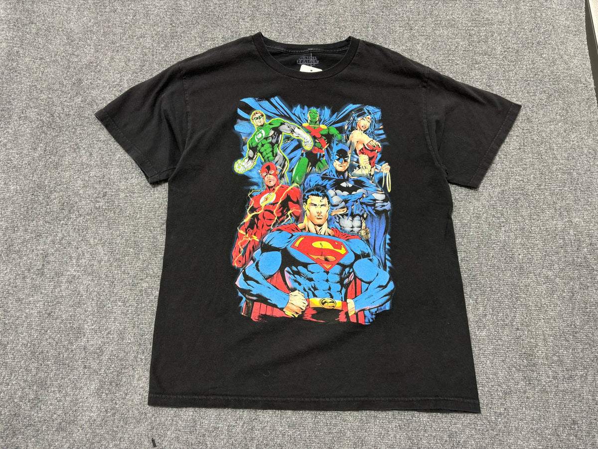 DC Comics Justice League Tee - Black Size Large