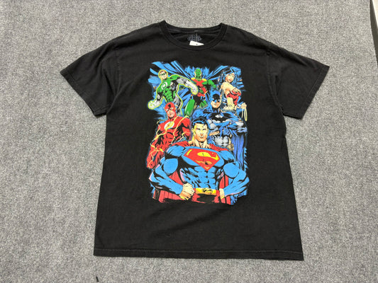 DC Comics Justice League Tee - Black Size Large
