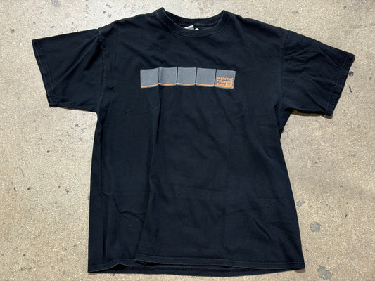 Marithe Francois Girbaud Tee - Black/Orange Size Large