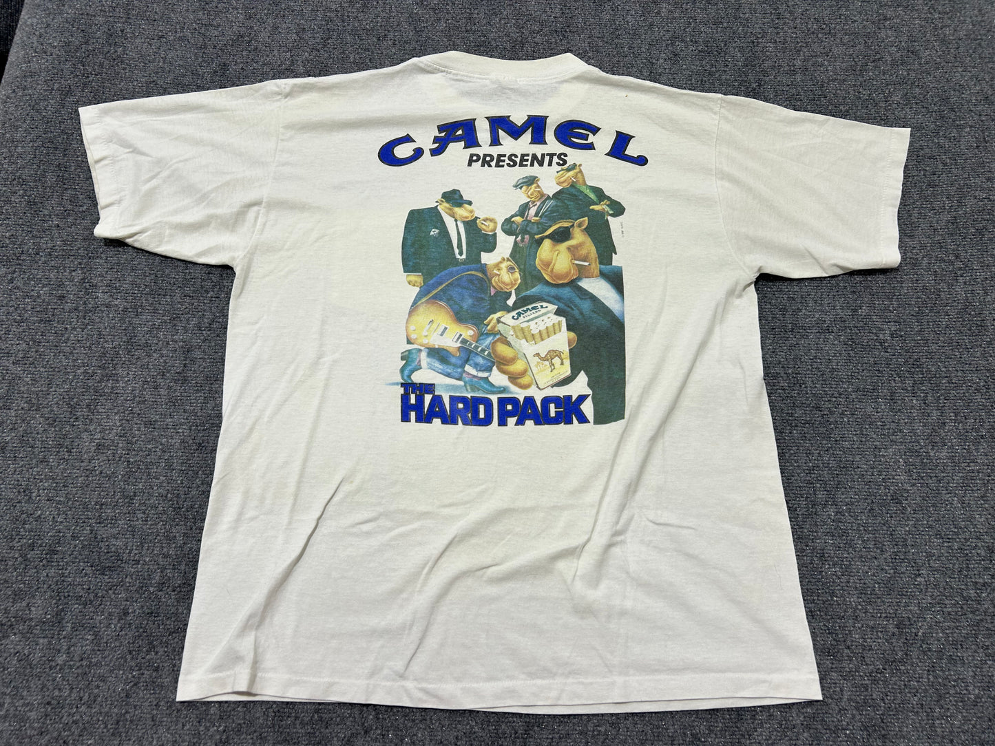 Camel Presents The Hardpack Pocket Tee - White size XL