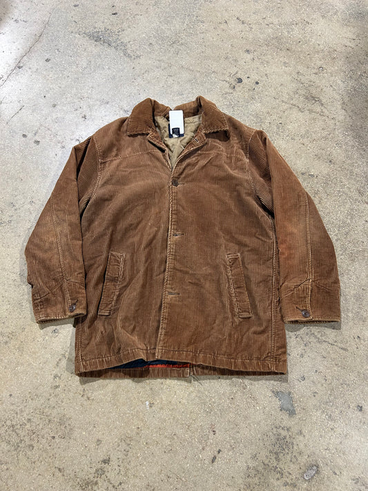 Gap Corduroy Jacket - Brown Size Large