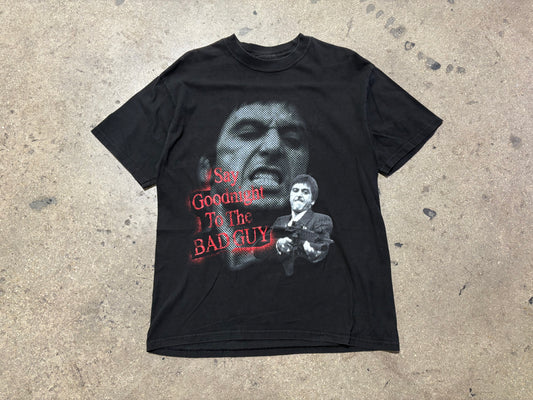 Scarface Say Goodnight Tee - Black Size XL