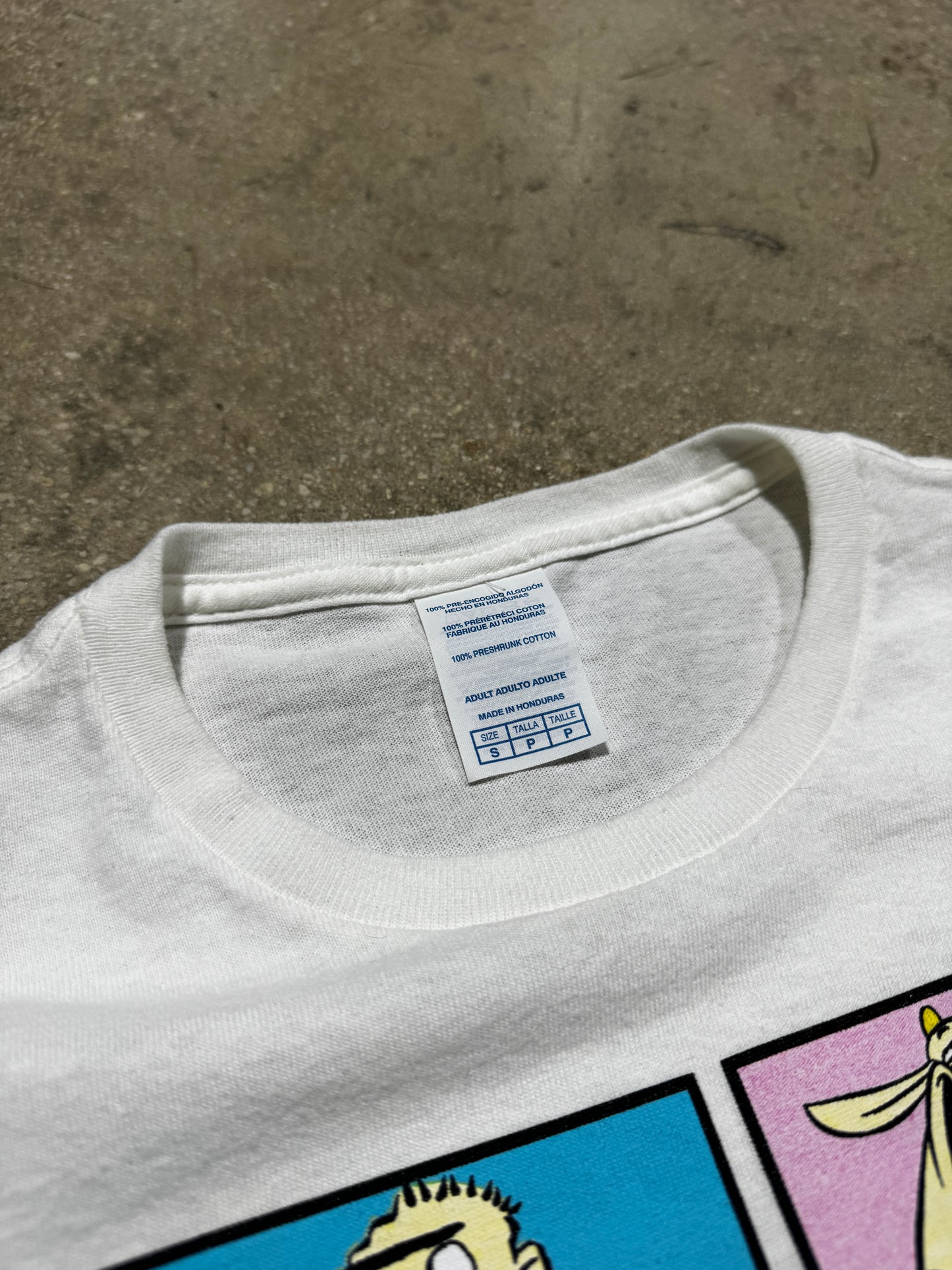 Peak Of Cartoon Network Tee - White Small