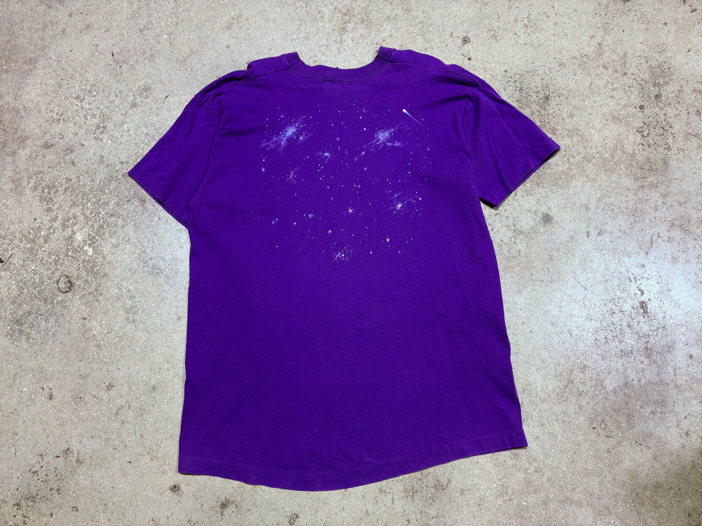 Universal Studios ET Galaxy Tee - Purple Size XL