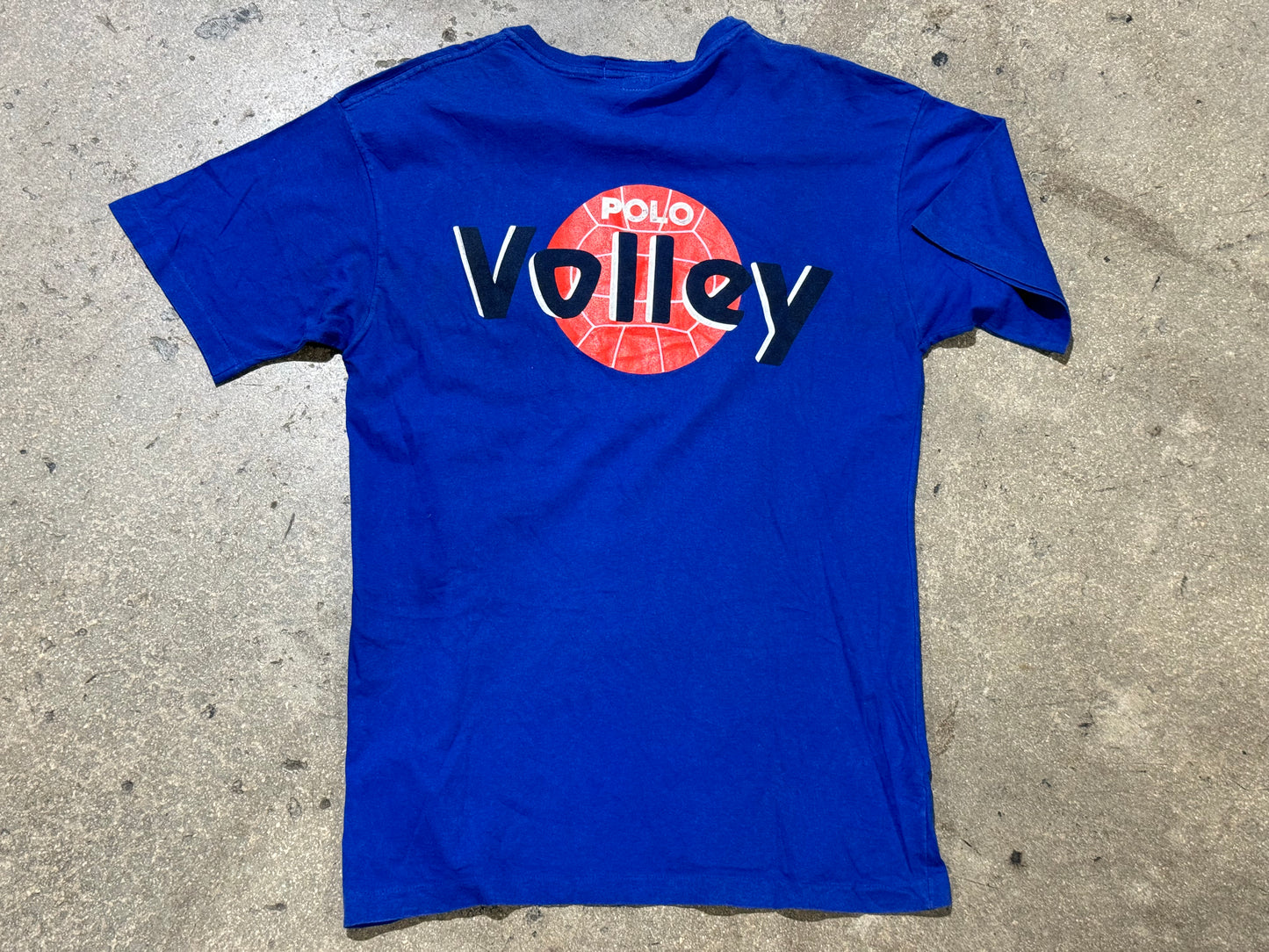 Polo Ralph Lauren Volley Tee - Blue Size Small