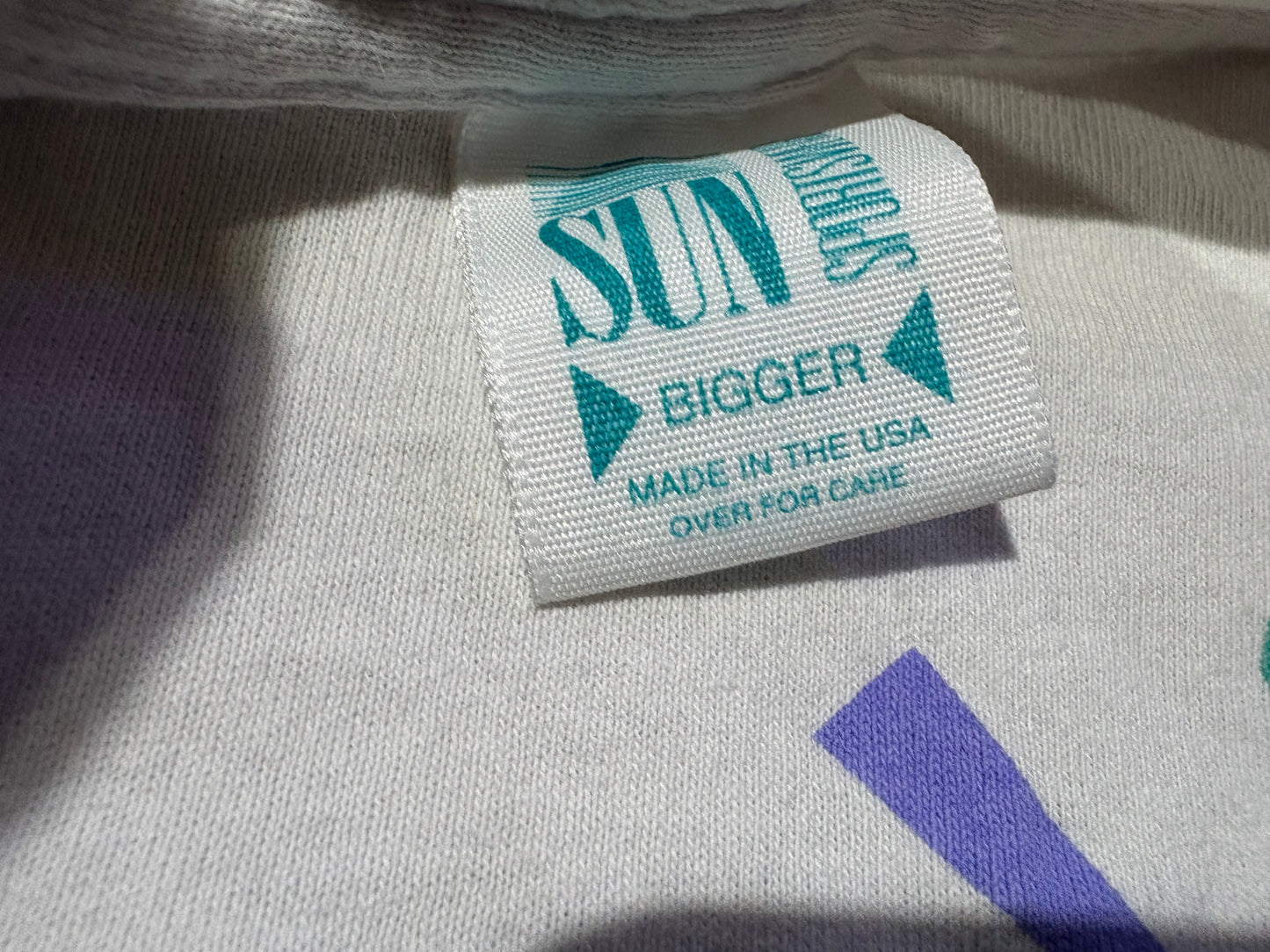 1992 Taz Big Back Hit Tee - White Size XL