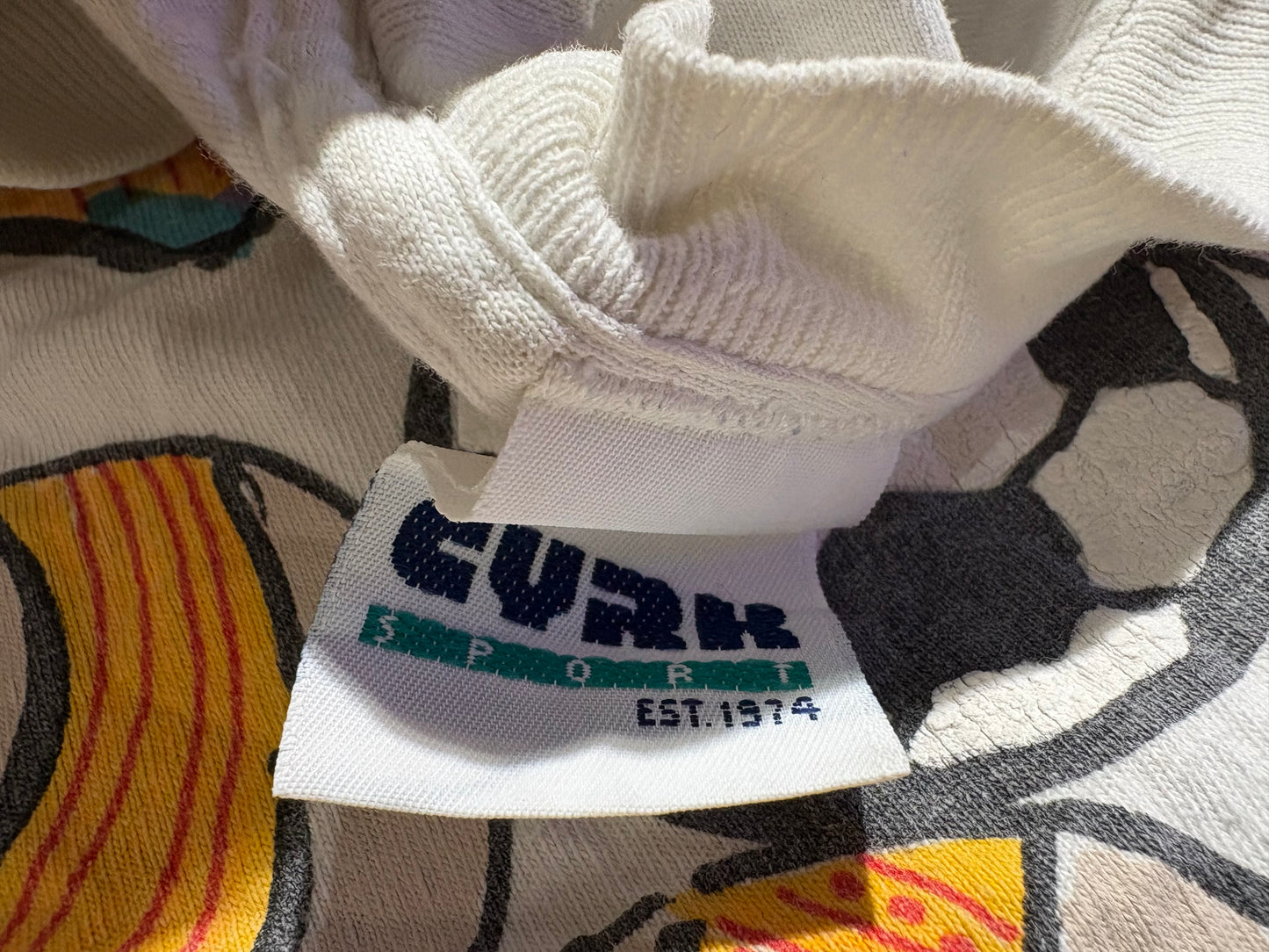 1992 Soccer Billiards Tee - White Size XL
