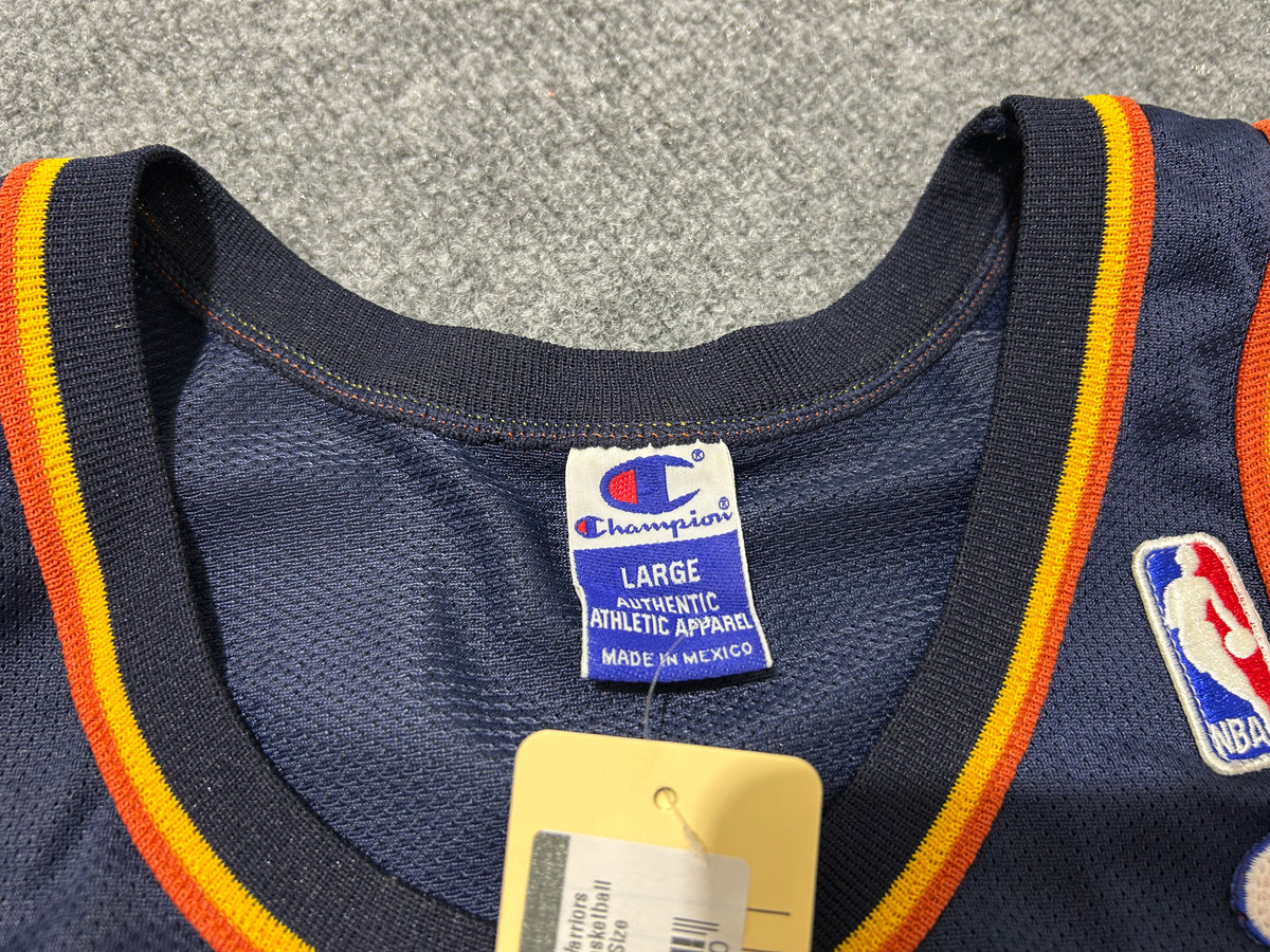 Golden State Warriors Jamison #33 Basketball Jersey - Navy Size Large/44