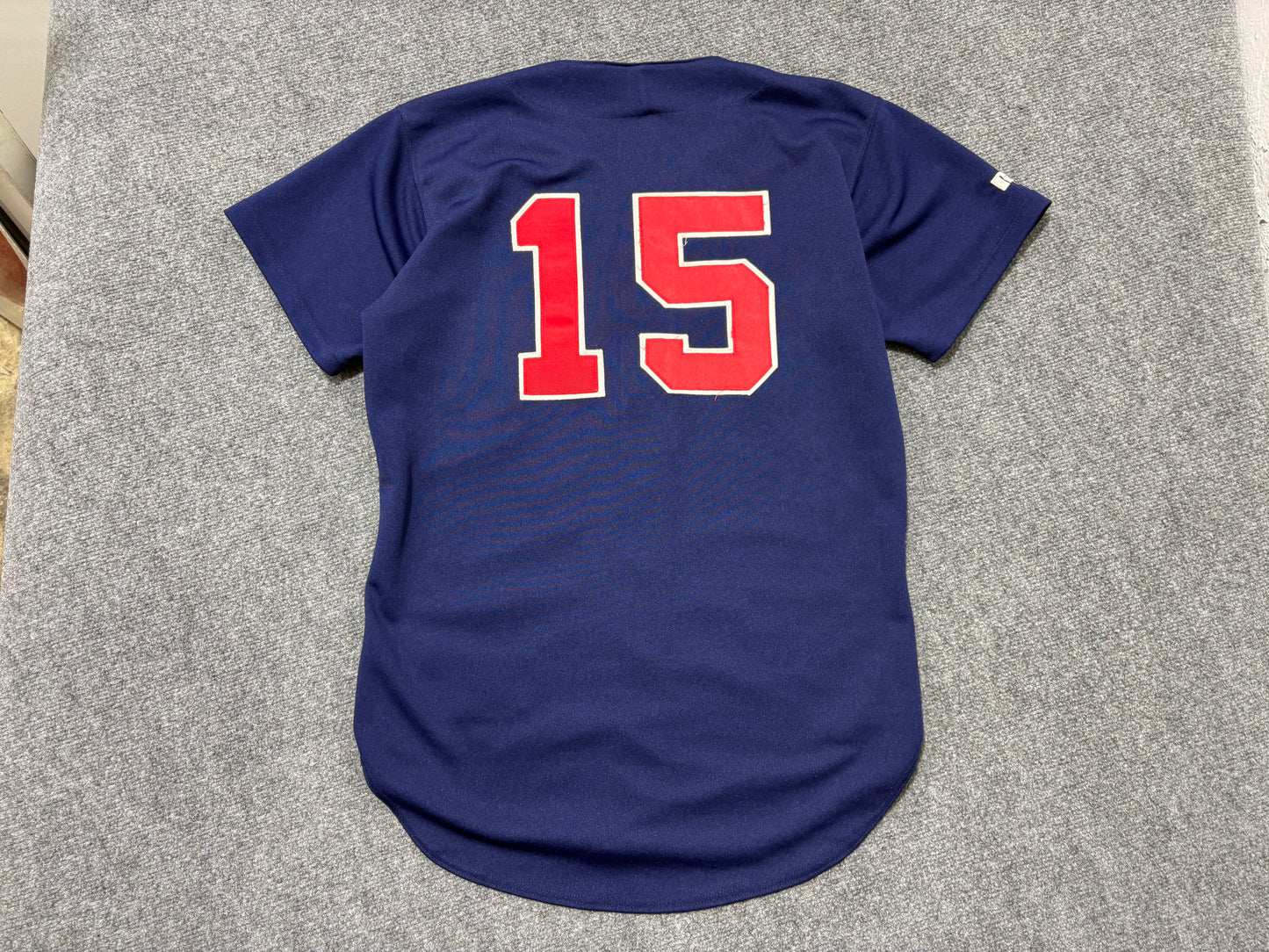 Atlanta Braves Baseball Jersey - Navy Size Medium