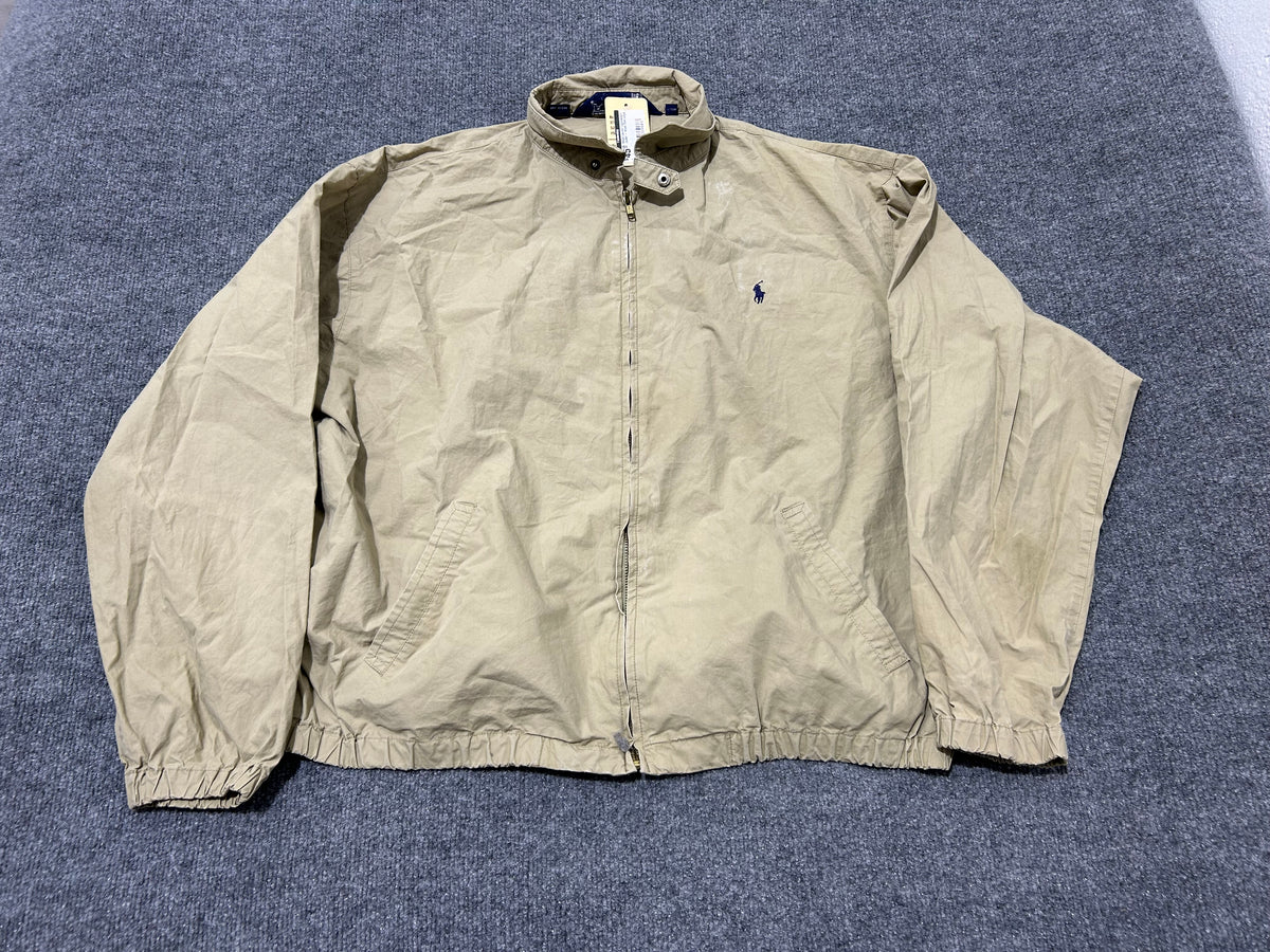 Ralph Lauren Lightweight Jacket - Khaki Size Large