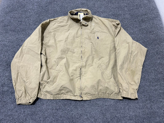 Ralph Lauren Lightweight Jacket - Khaki Size Large