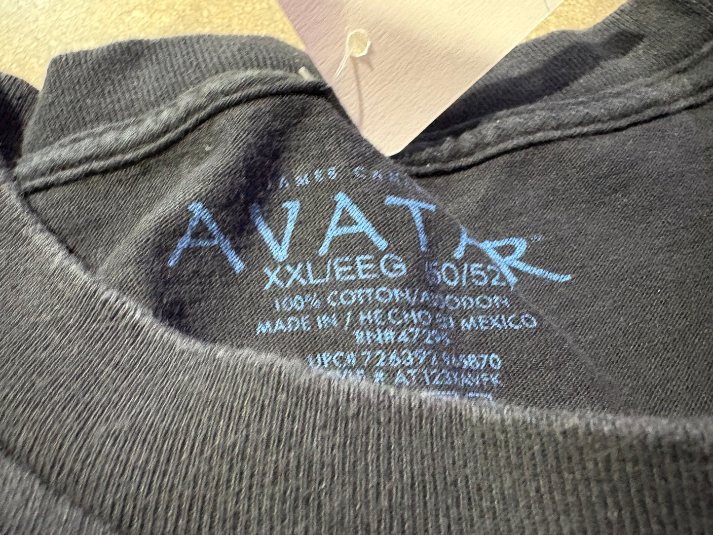 Avatar Movie Title Tee - Black Size XXL