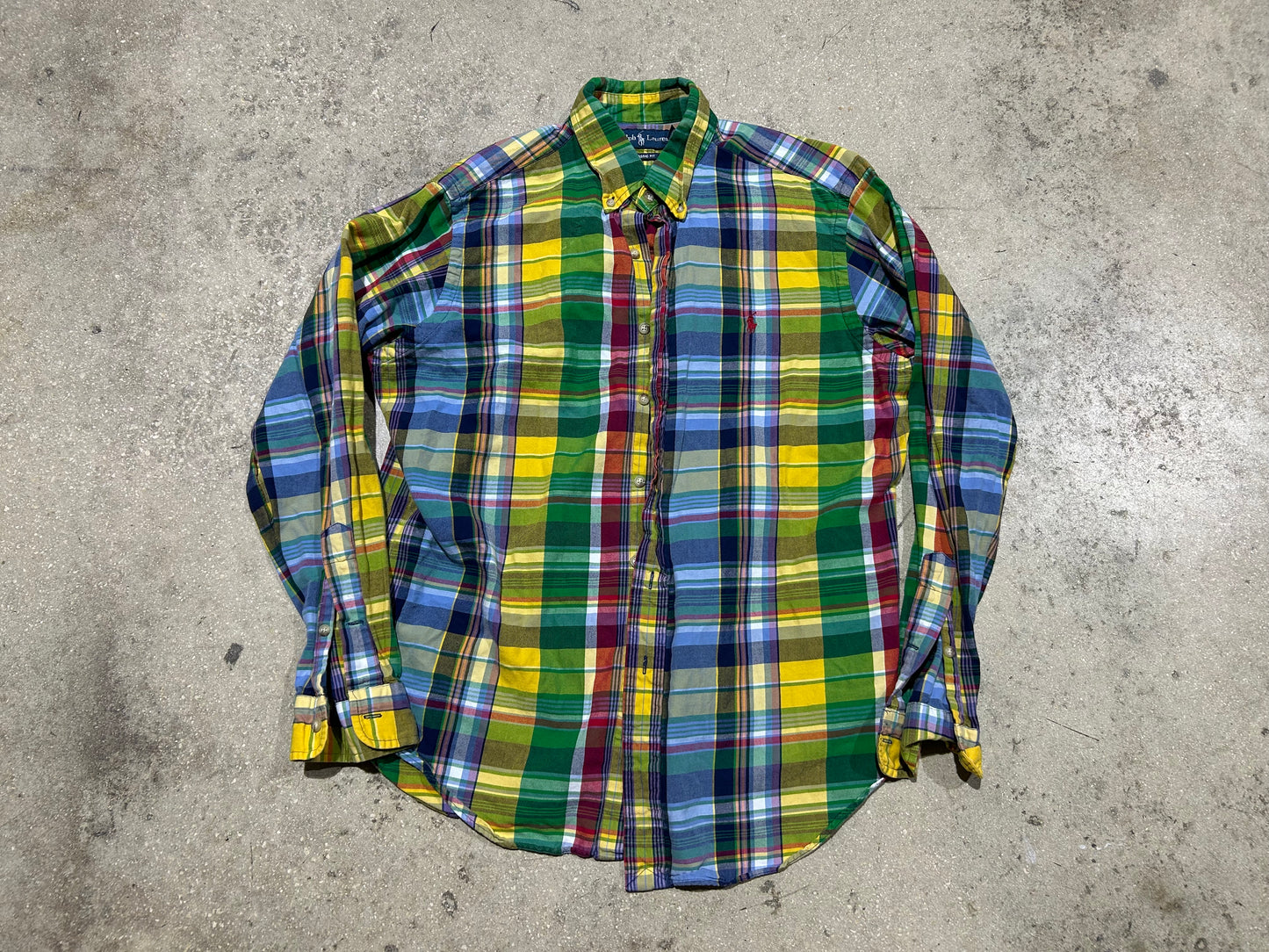 Ralph Lauren Plaid Flannel - Multi Size Large