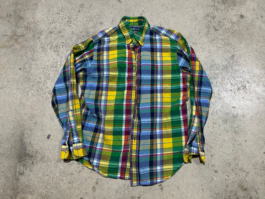 Ralph Lauren Plaid Flannel - Multi Size Large