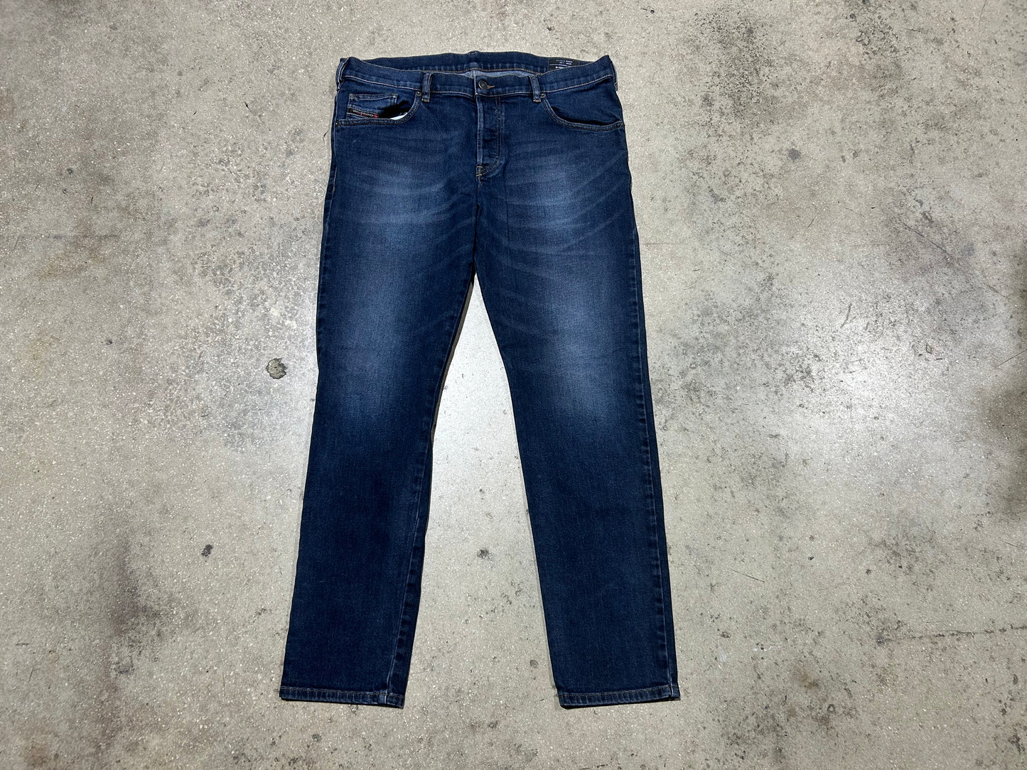 Diesel D-Yennox Jeans - Navy Size 36x32(con)
