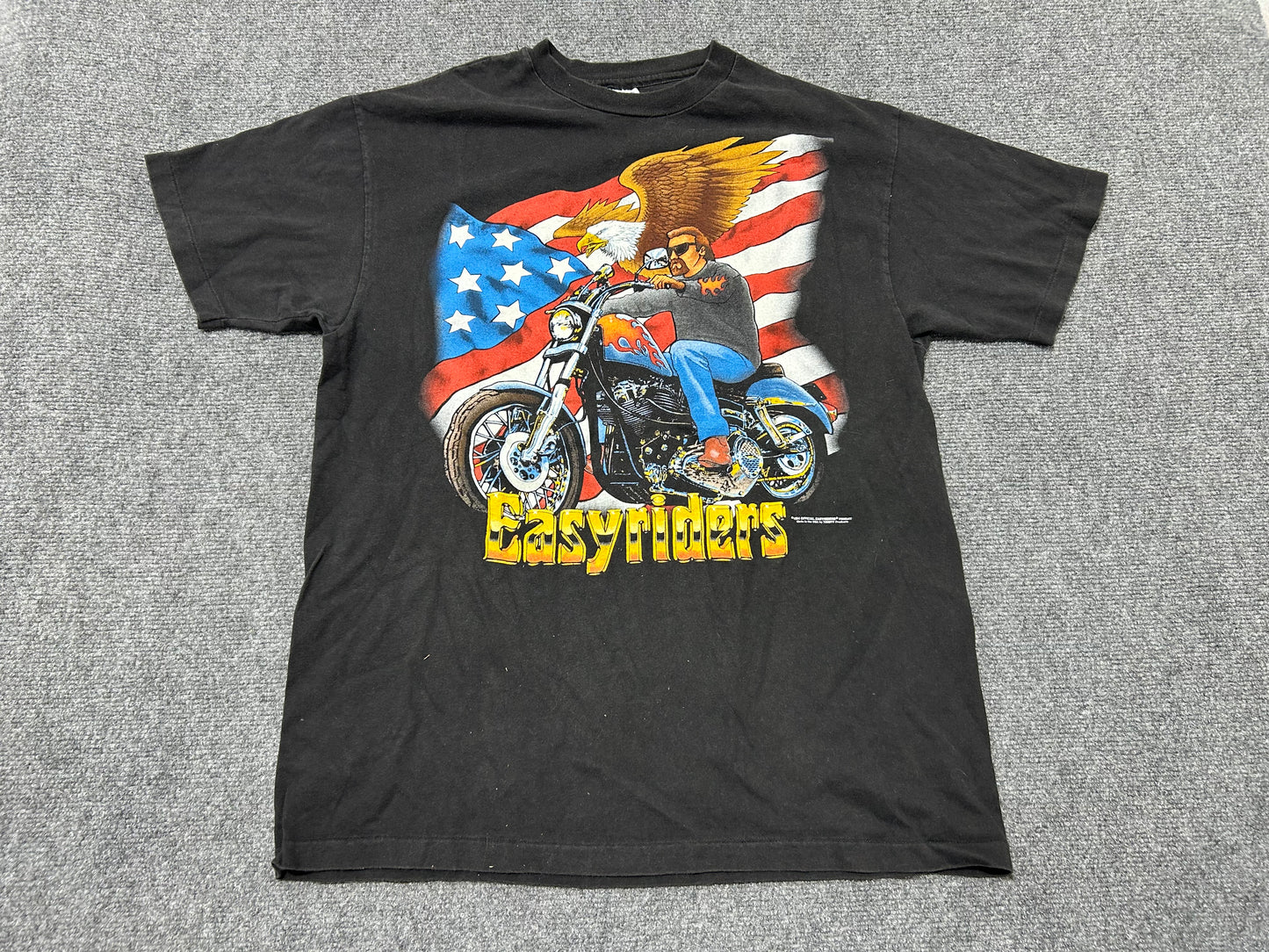 1996 Easyriders Sturgis Tee - Black Size Large