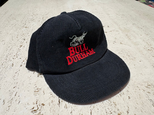 Bull Durham Cordury Hat - Black