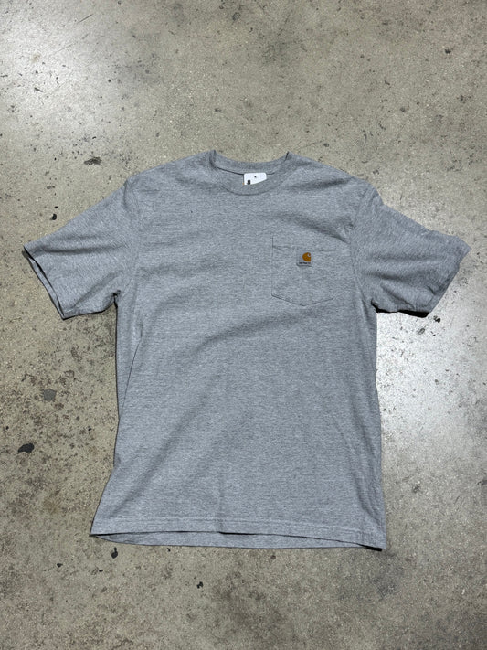 Carhartt Pocket Tee - Grey Size Medium