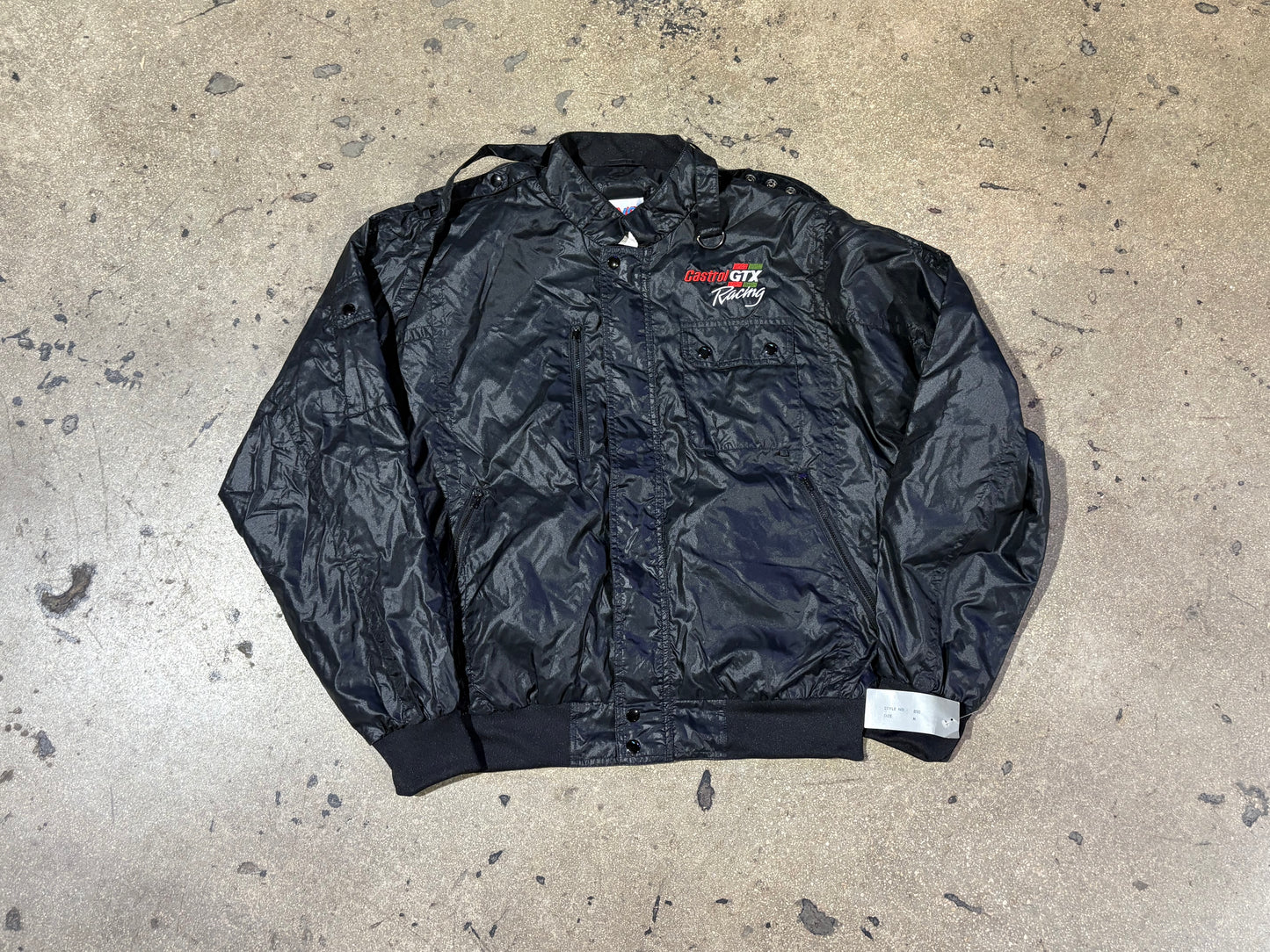 Castrol GTX Racing Jacket - Black Size Medium