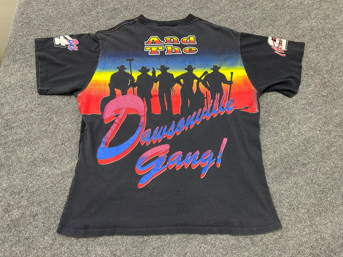 Awesome Bill Elliot #94 Nascar AOP Tee - Black Size XL