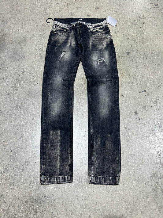 Dolce & Gabbana Distressed Jeans - Black Size 29