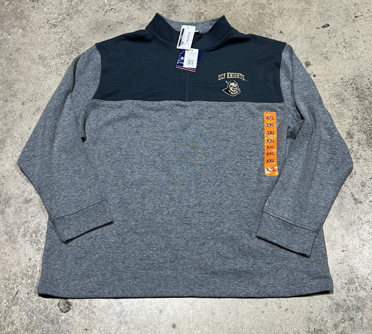 UCF Quater Zip Jacket - Grey Size XXL