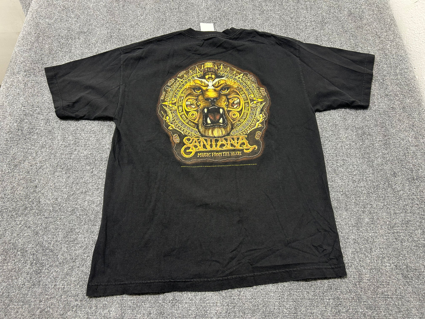 1998 Santana De Aztlan Tee - Black Size XL