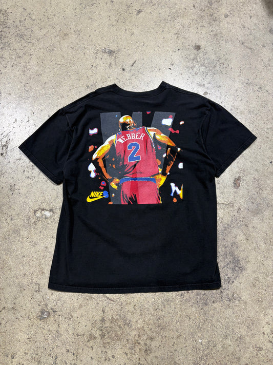 Nike Webber Tee - Black Size Large (22.5 x 29)