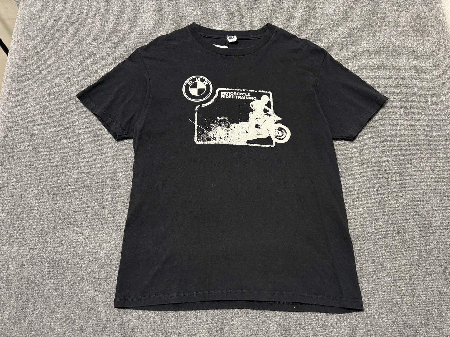 BMW Motorcycle Rider Training Tee - Black Size Large