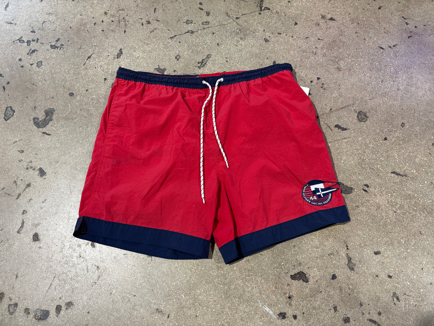 Tommy Hilfiger Swimshorts - Red/Navy Size XXL