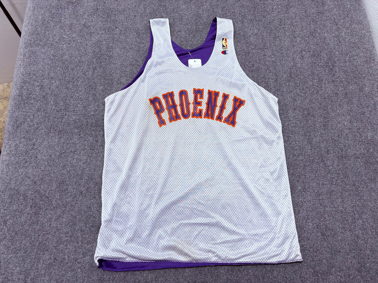 Champion Phoenix Suns Reversible Jersey - Purple / White Size XL