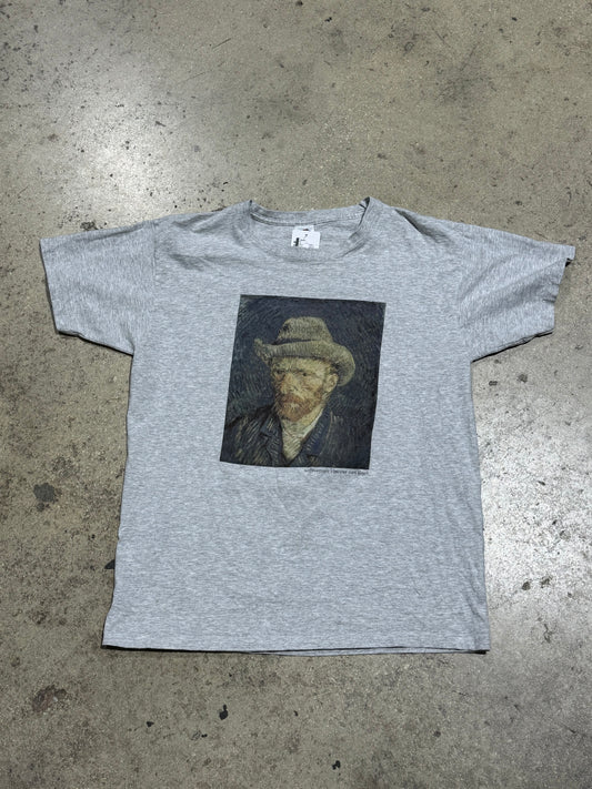 Van Gogh Tee - Ash Grey Size Large