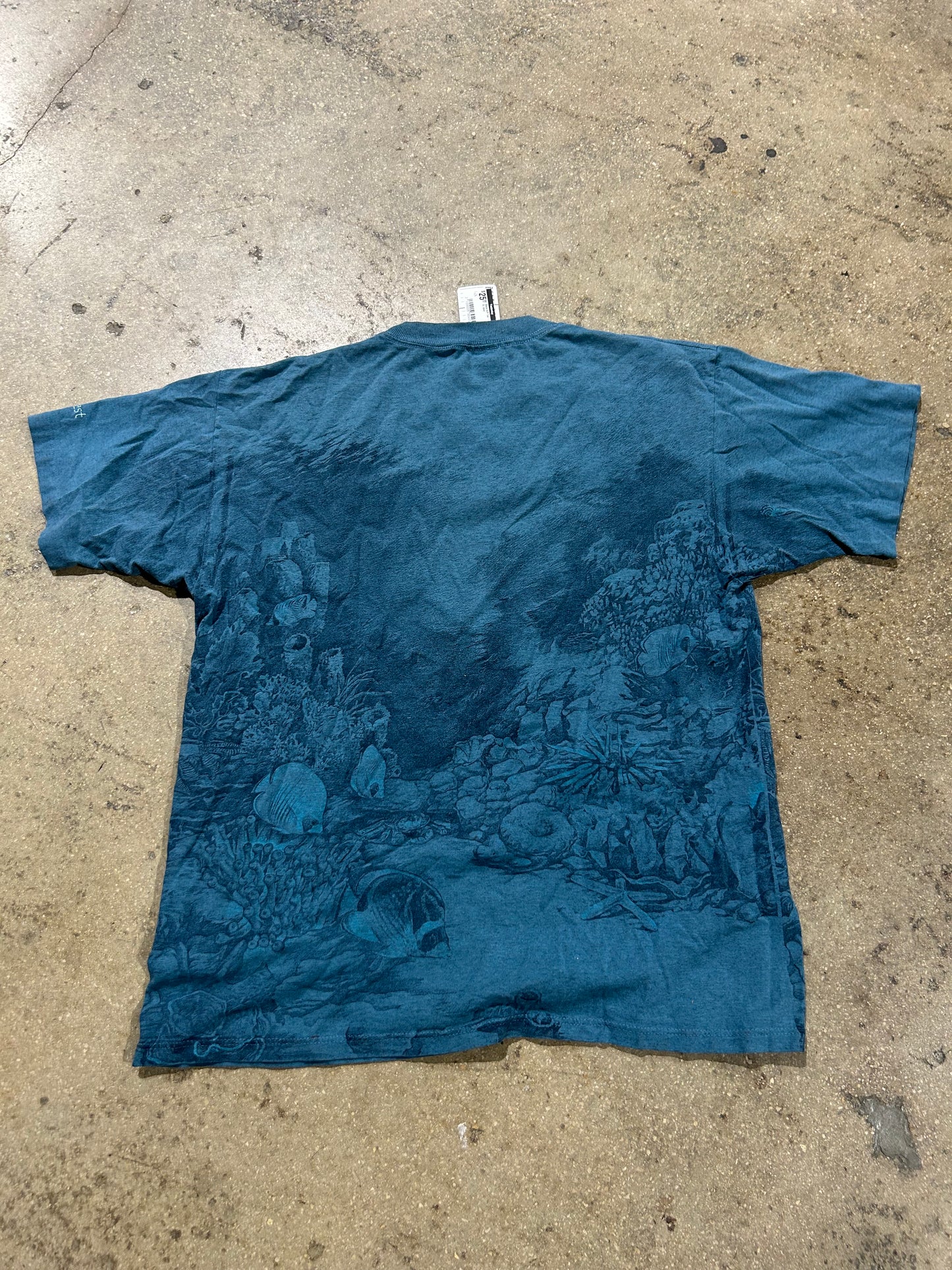 Shark AOP Tee - Bue Size XL