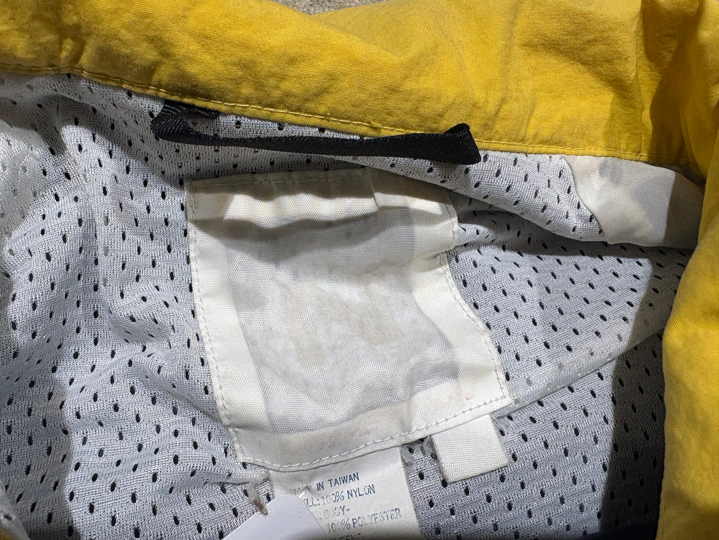 Nautica Competition Jacket - Navy/Yellow Size Medium