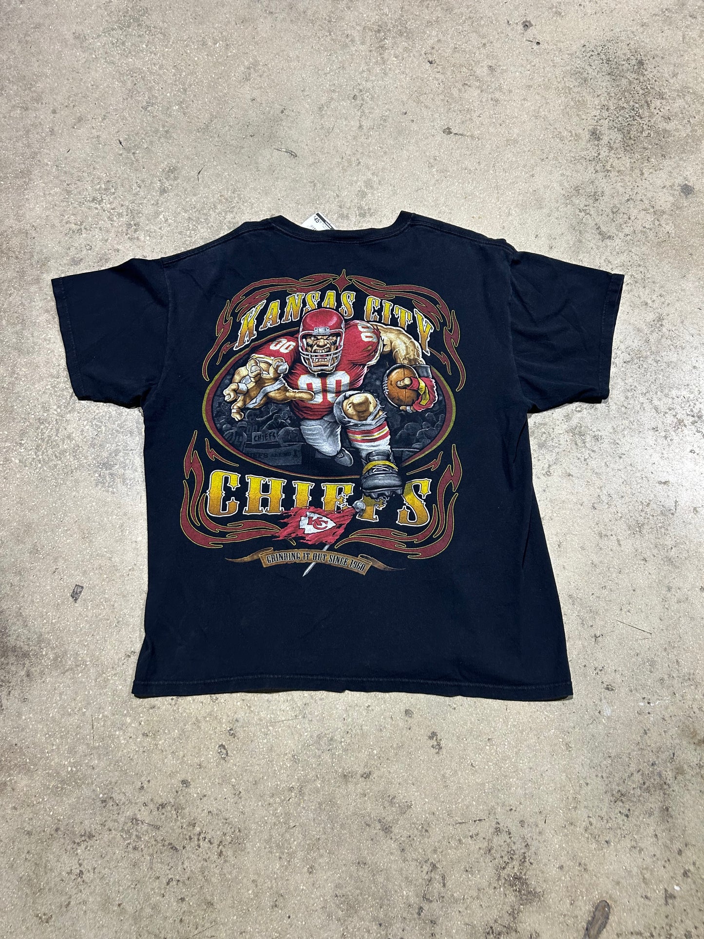 NFL Kansas City Chiefs Tee - Black Size L