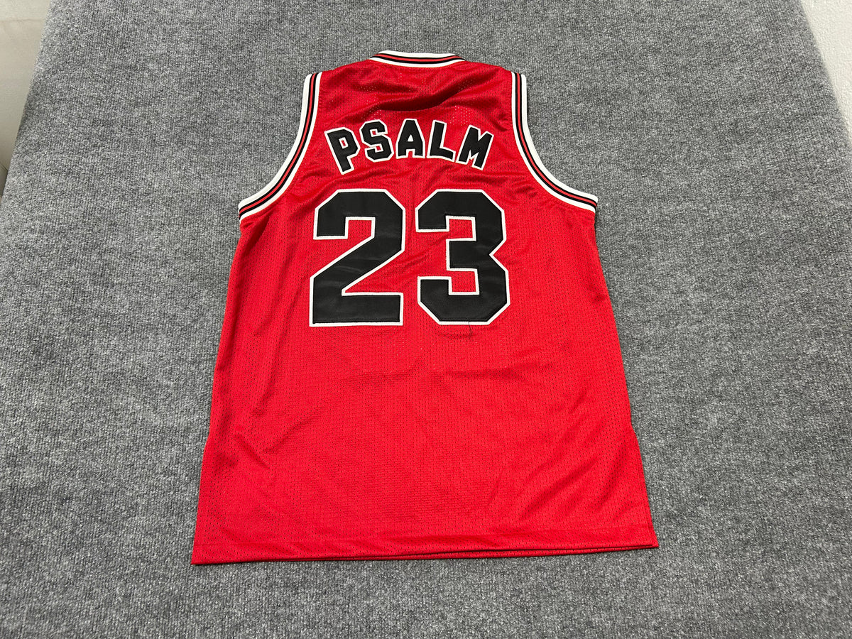 Jesus Psalm: 23 Jersey - Red Size Medium