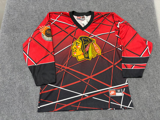 Nike Chicago Blackhawks Hockey Jersey - Red Size Medium
