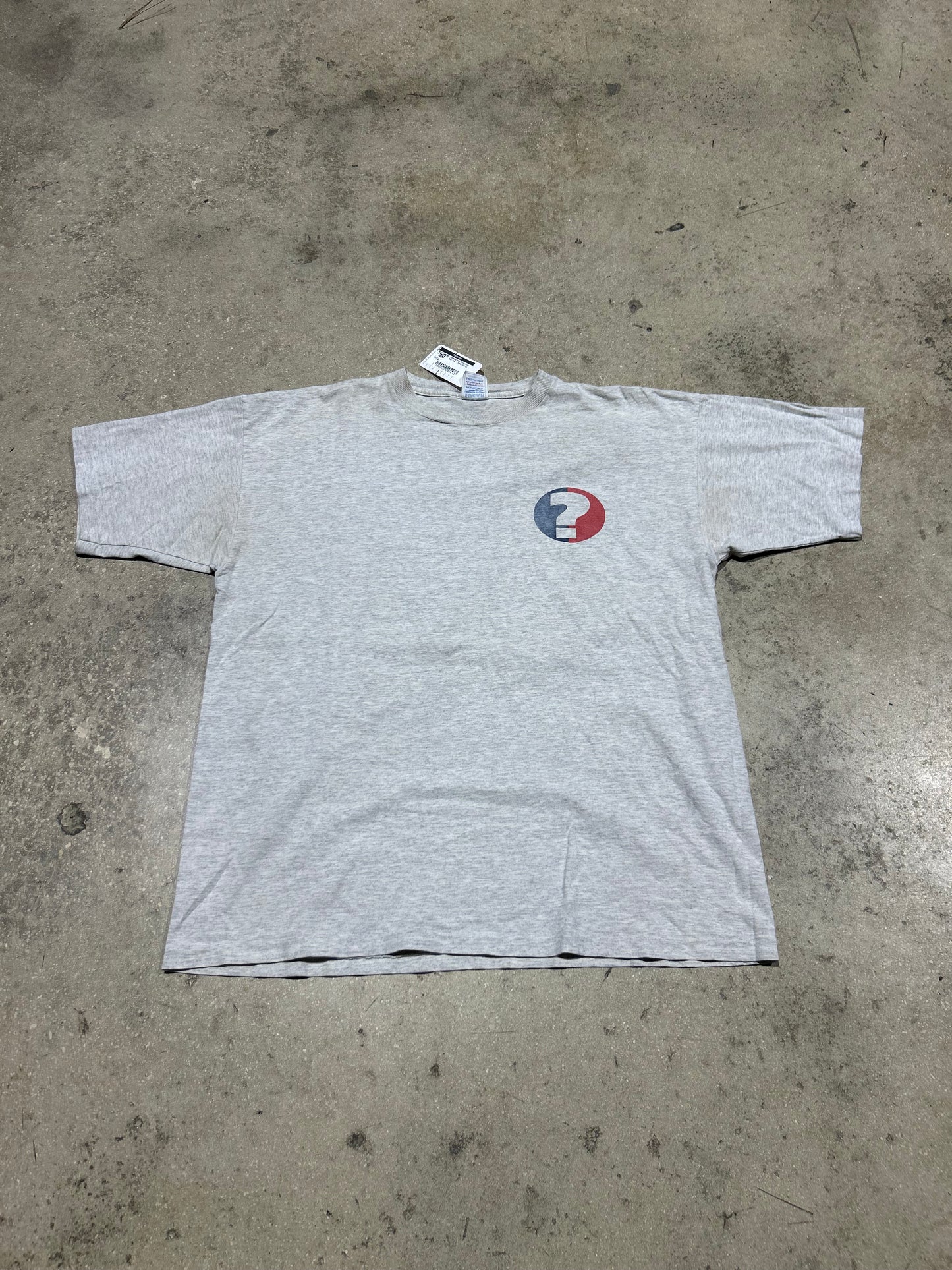 1998 Do You Know Your Bud Tee - Grey Size XL