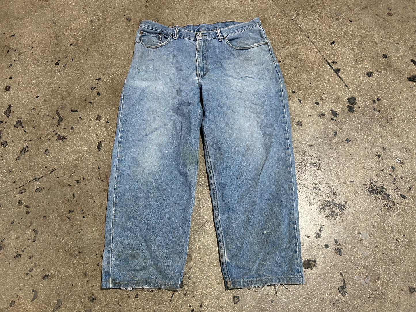 Levis 560 Worn In Jeans - Blue Size 38x32(con)