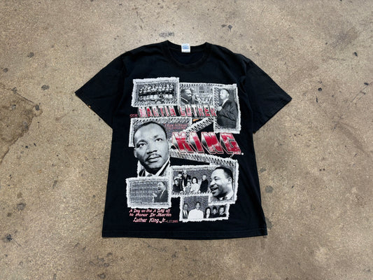 Martin Luther King MLK I Have A Dream Tee - Black Size Large