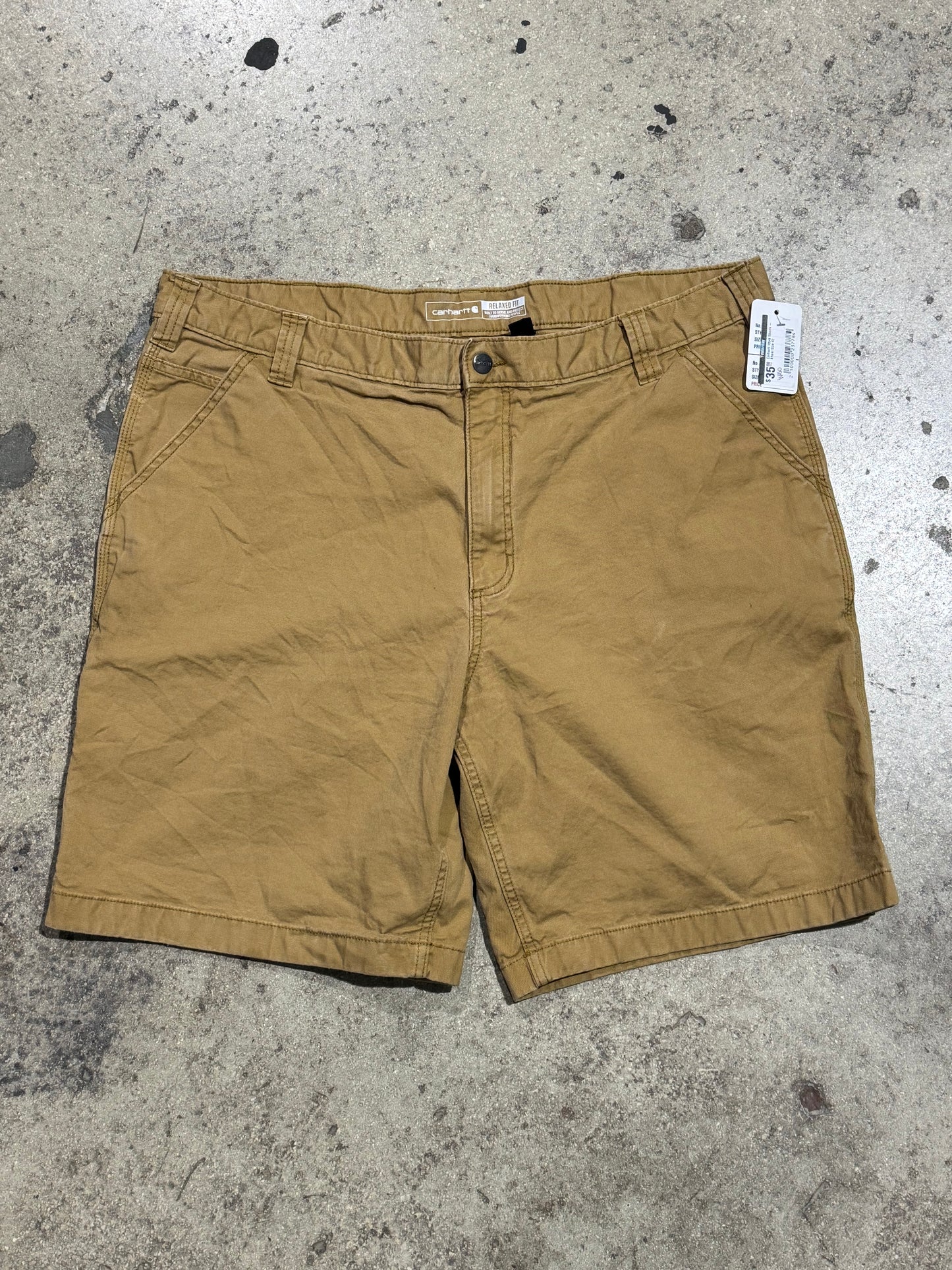 Carhartt Work Shorts - Khaki Size 42