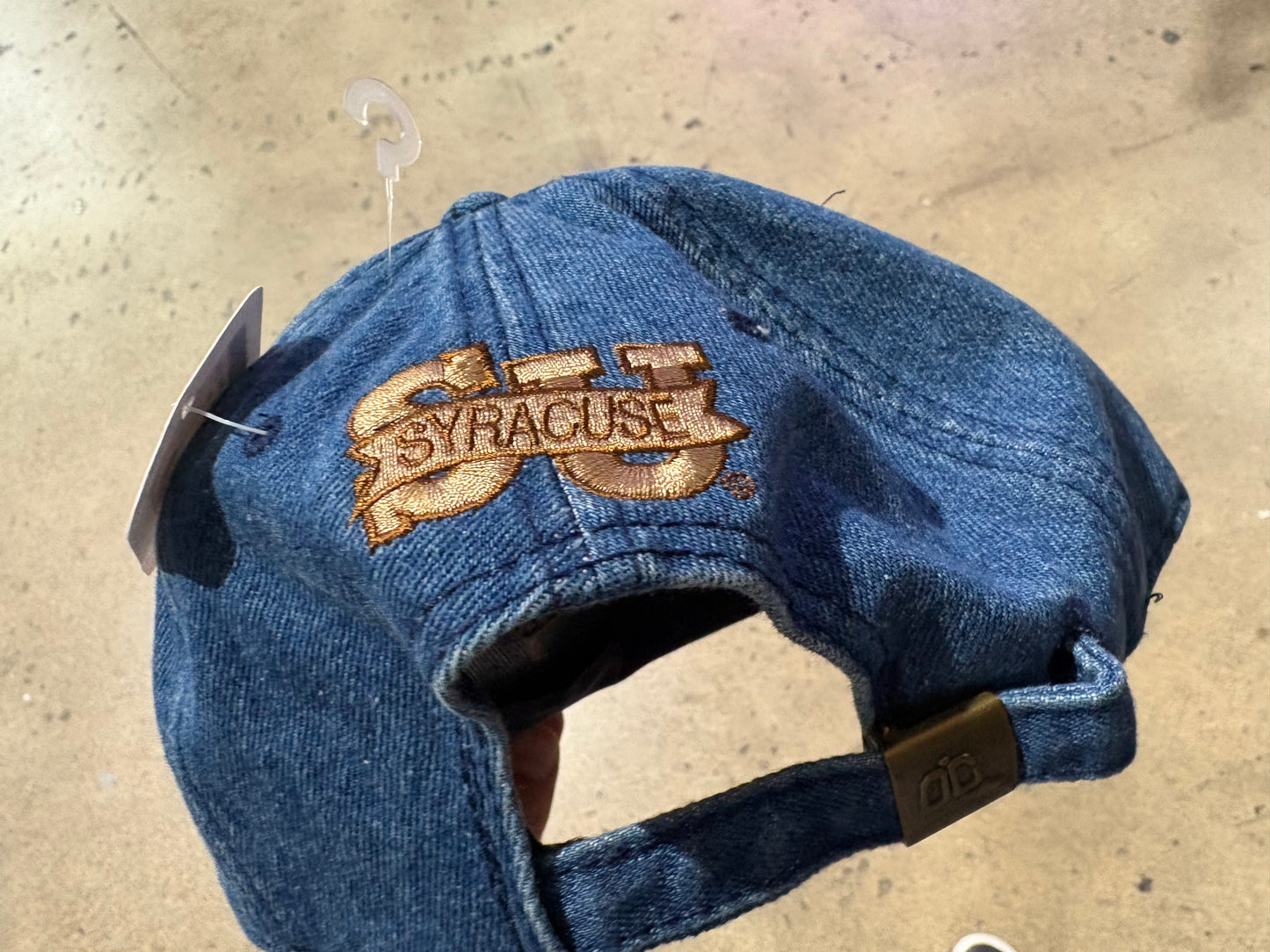 Syracuse University Denim Hat - Blue / Brown