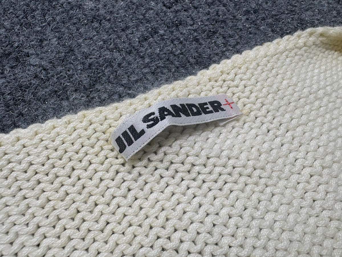 Jil Sander Pocket Knit Sweater - Cream Size Small