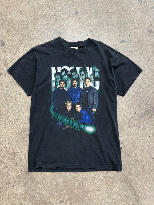 NSYNC 2000 Y2K Tee - Black Size Medium (18.5x26.5)