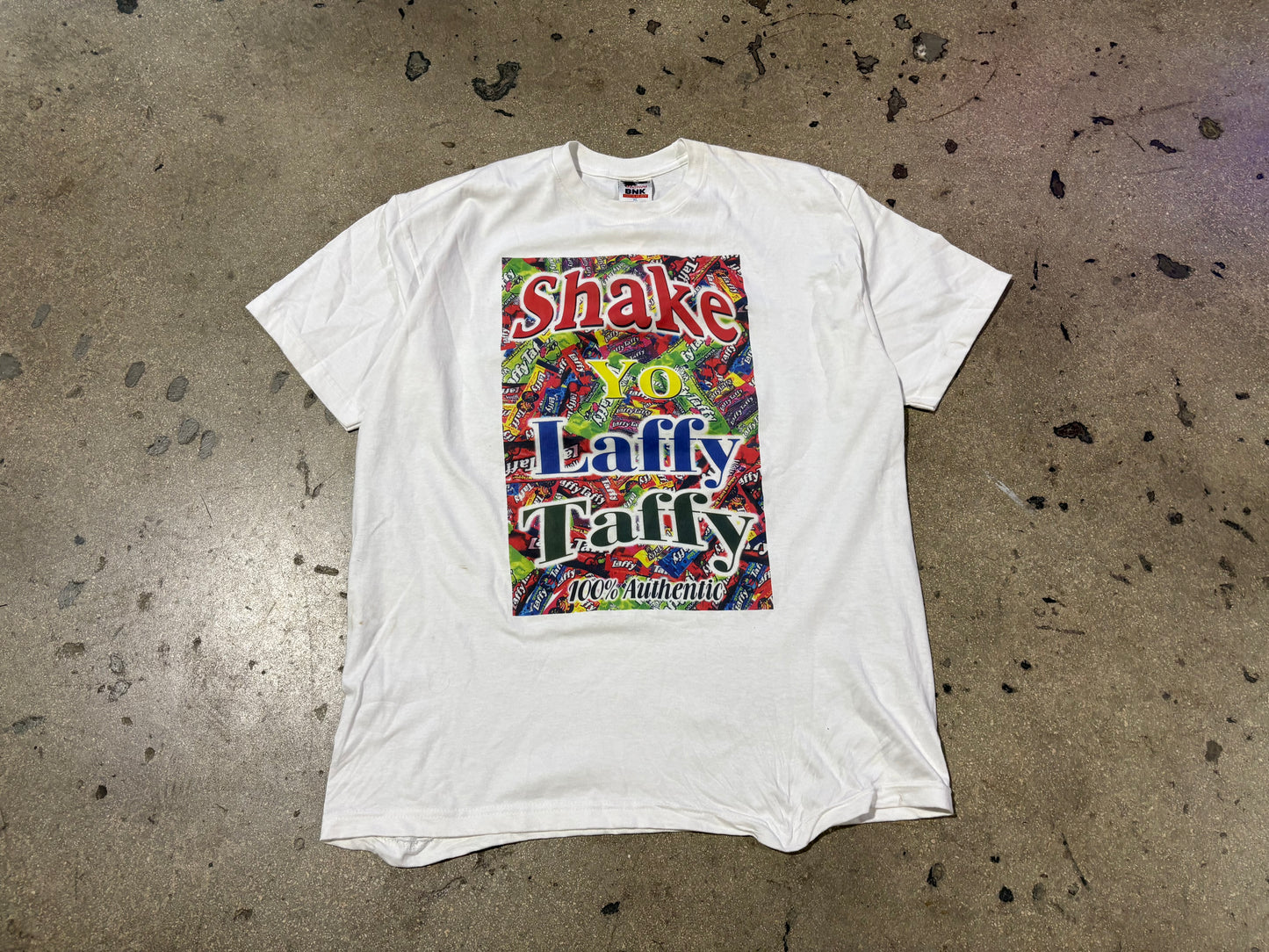Shake Your Laffy Taffy Tee - White Size XL