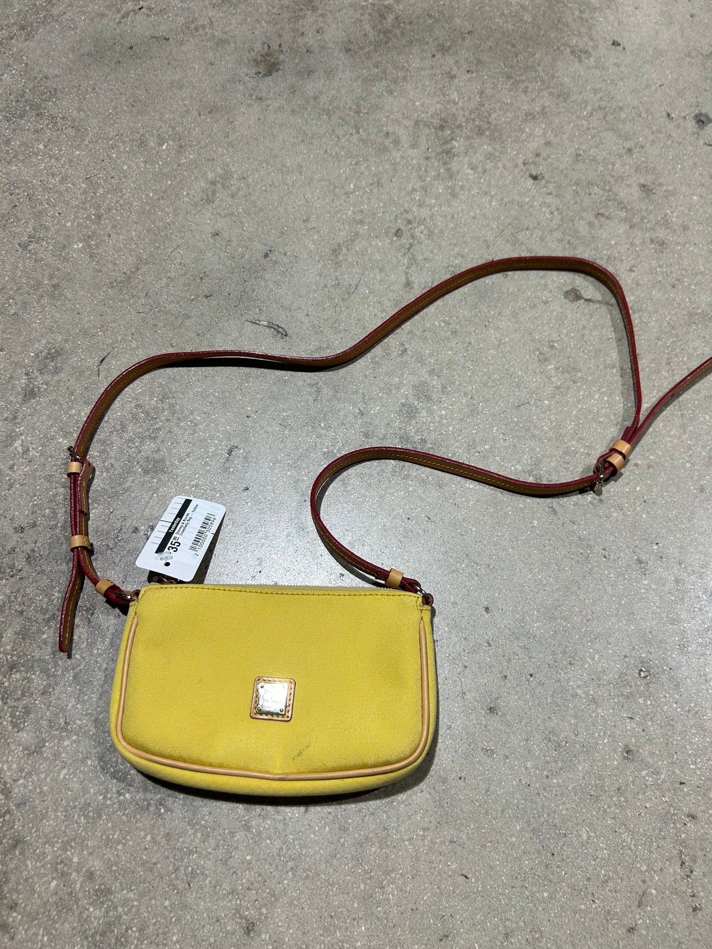 Dooney & Bourke Crossbody Bag - Yellow