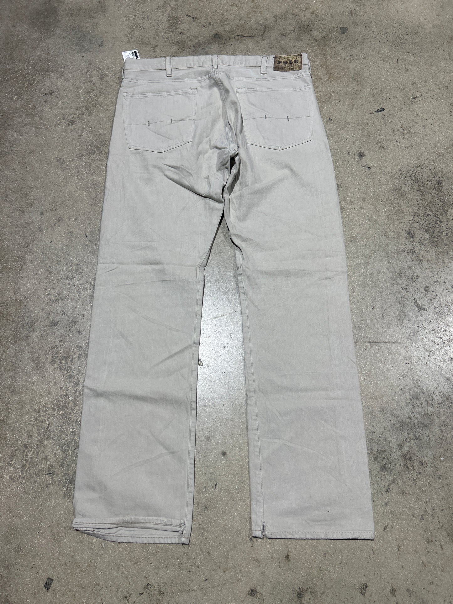 Polo Ralph Khaki Jeans - Khaki Size 38x36